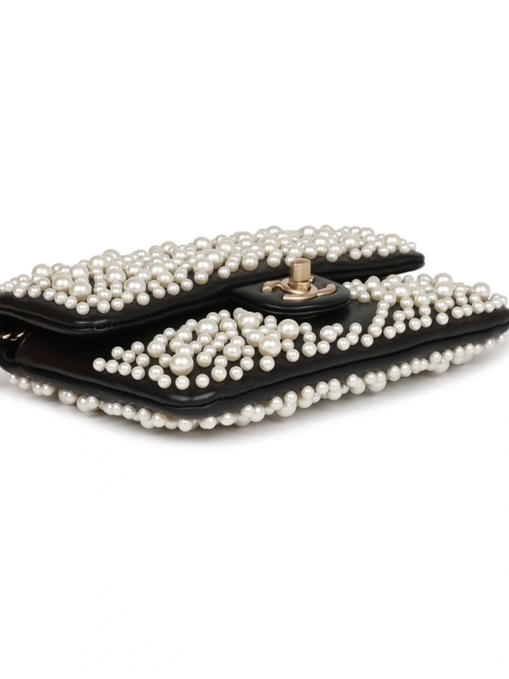 CHANEL Pearl Mini Flap Bag